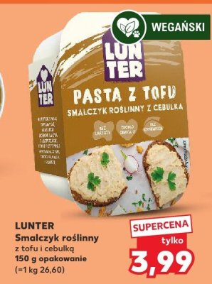 Smalczyk roślinny z tofu i cebulką promocja w Kaufland