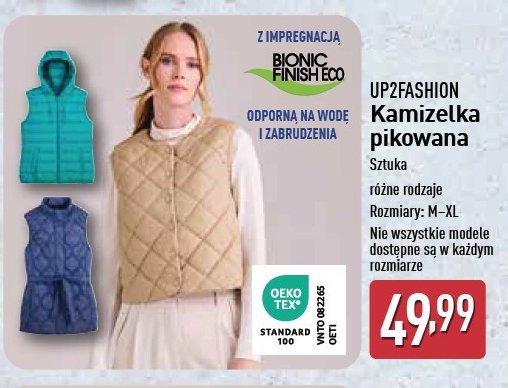 Kamizelka pikowana m-xl Up2fashion promocja