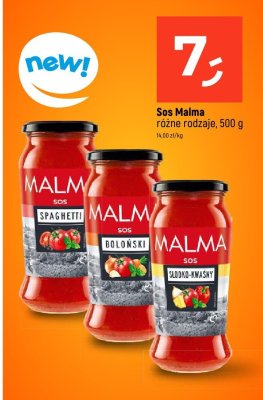Sos Malma Słodko-Kwaśny 500g promocja w Dealz