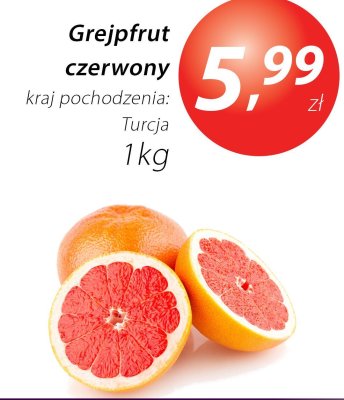 Grejpfrut czerwony promocja w Market Point