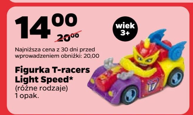 Figurka t-racers light speed promocja