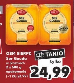 Ser gouda Sierpc promocja w Kaufland