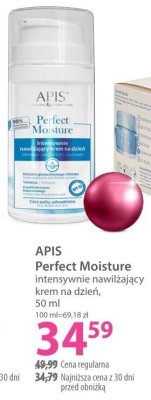 Krem APIS Perfect Moisture intensywnie nawilżający krem na dzień promocja w Hebe