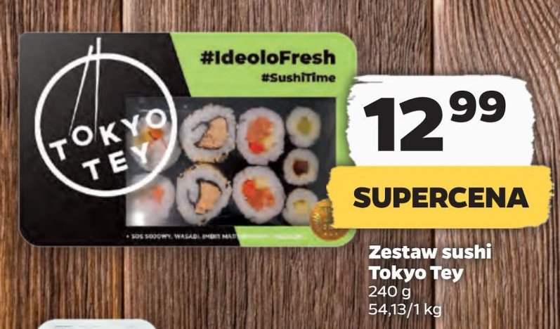 Zestaw sushi Tokyo tey promocja