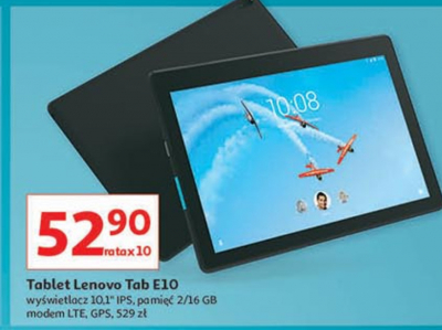 Tablet tab e10 Lenovo promocja