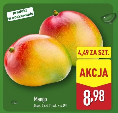 Przekąska mango Bob snail promocja w Aldi