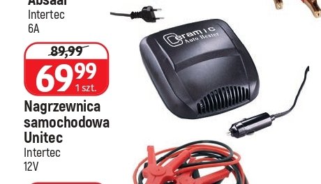 Nagrzewnica samochodowa 12v Unitec promocja