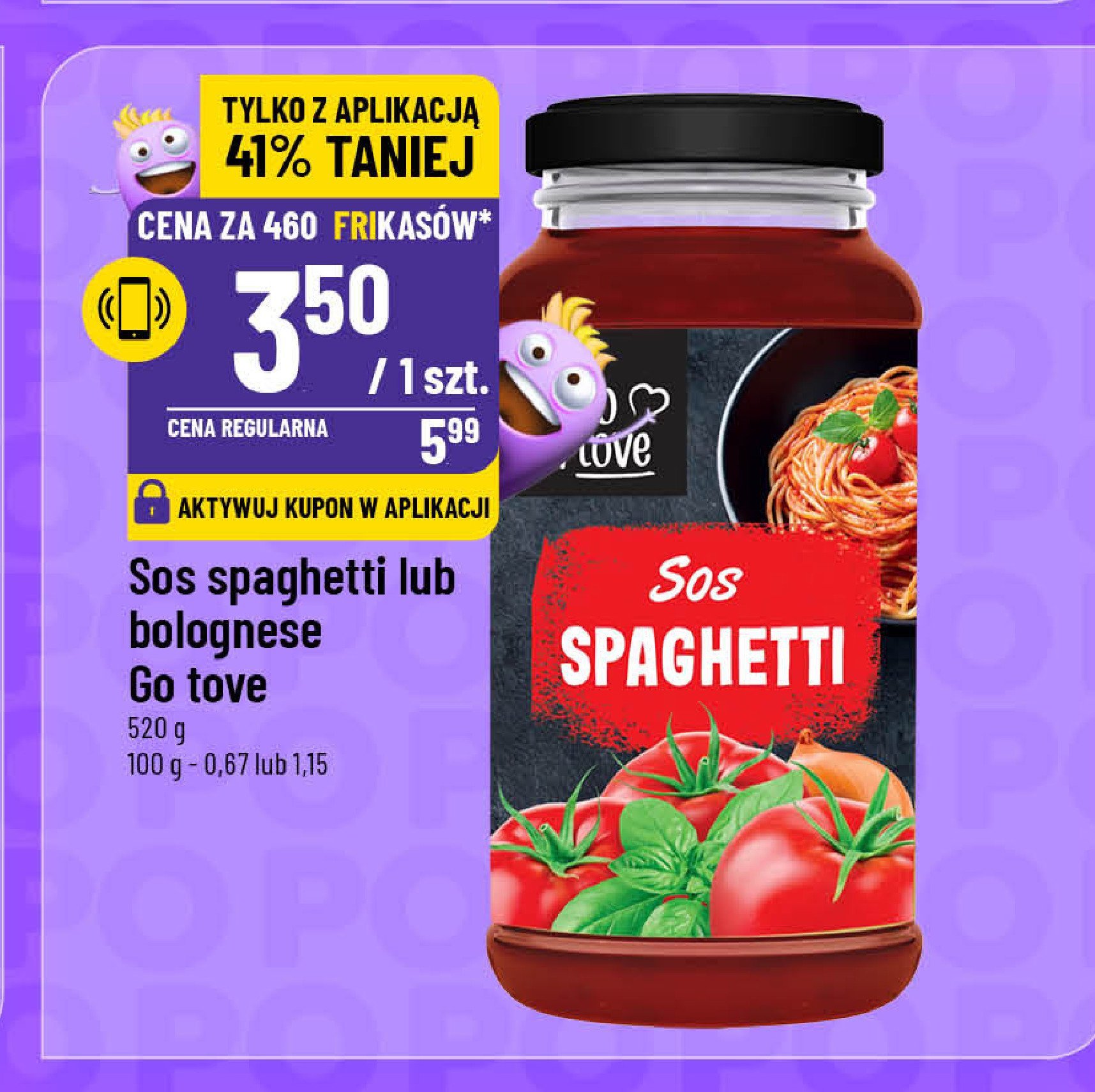 Sos spaghetti Gotove promocja