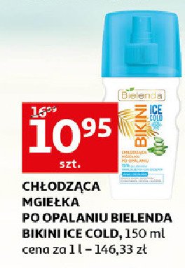 Mgiełka chłodząca po opalaniu Bielenda bikini promocja