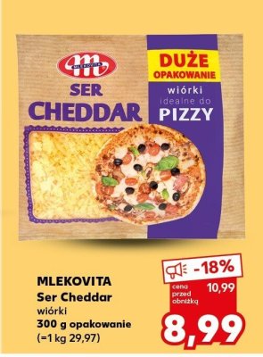 Ser Cheddar wiórki promocja w Kaufland