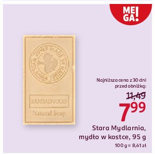 Mydło marsylskie Stara mydlarnia sandalwood promocja