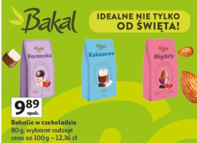 Bakalety w czekoladzie Bakal promocja w Auchan