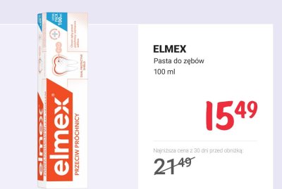 Pasta do zębów 100 ml promocja w Rossmann
