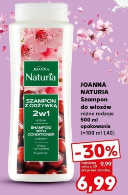 Szampon Naturia 2w1, różne rodzaje promocja w Kaufland