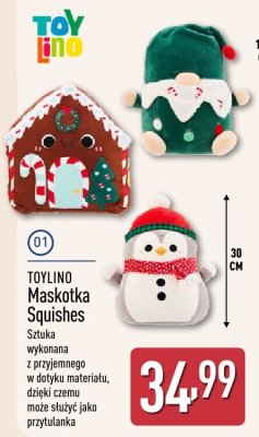 Maskotka Squishes TOYLINO promocja w Aldi