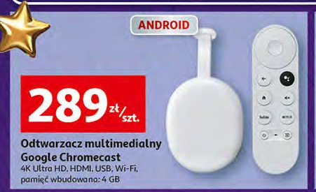 Chromecast GOOGLE promocja