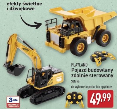 Spychacz Playland promocja