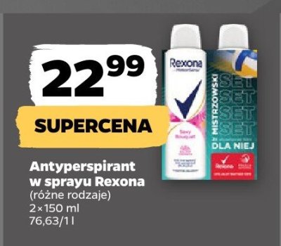 Antyperspirant w sprayu, różne rodzaje promocja w Netto