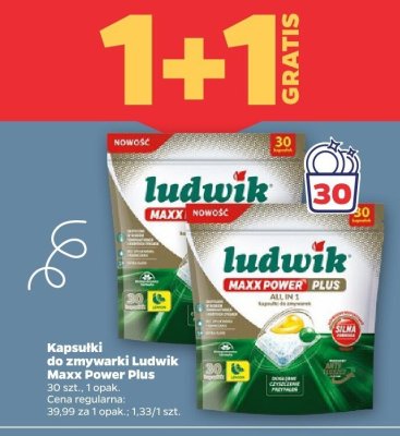 Kapsułki do zmywarki Ludwik All in One Plus promocja w Netto