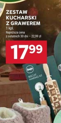 Zestaw kucharski z grawerem promocja w Stokrotka