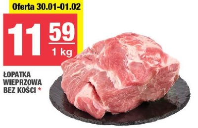 Łopatka wieprzowa bez kości SPAR promocja