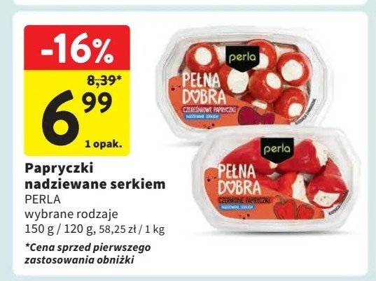 Antipasti czereśniowe papryczki nadziewane serkiem Perla antipasti promocja