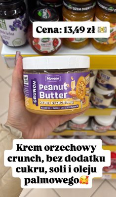 Krem orzechowy Peanut Butter Crunch promocja w Dino