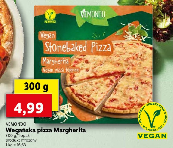 Pizza margherita Vemondo promocja