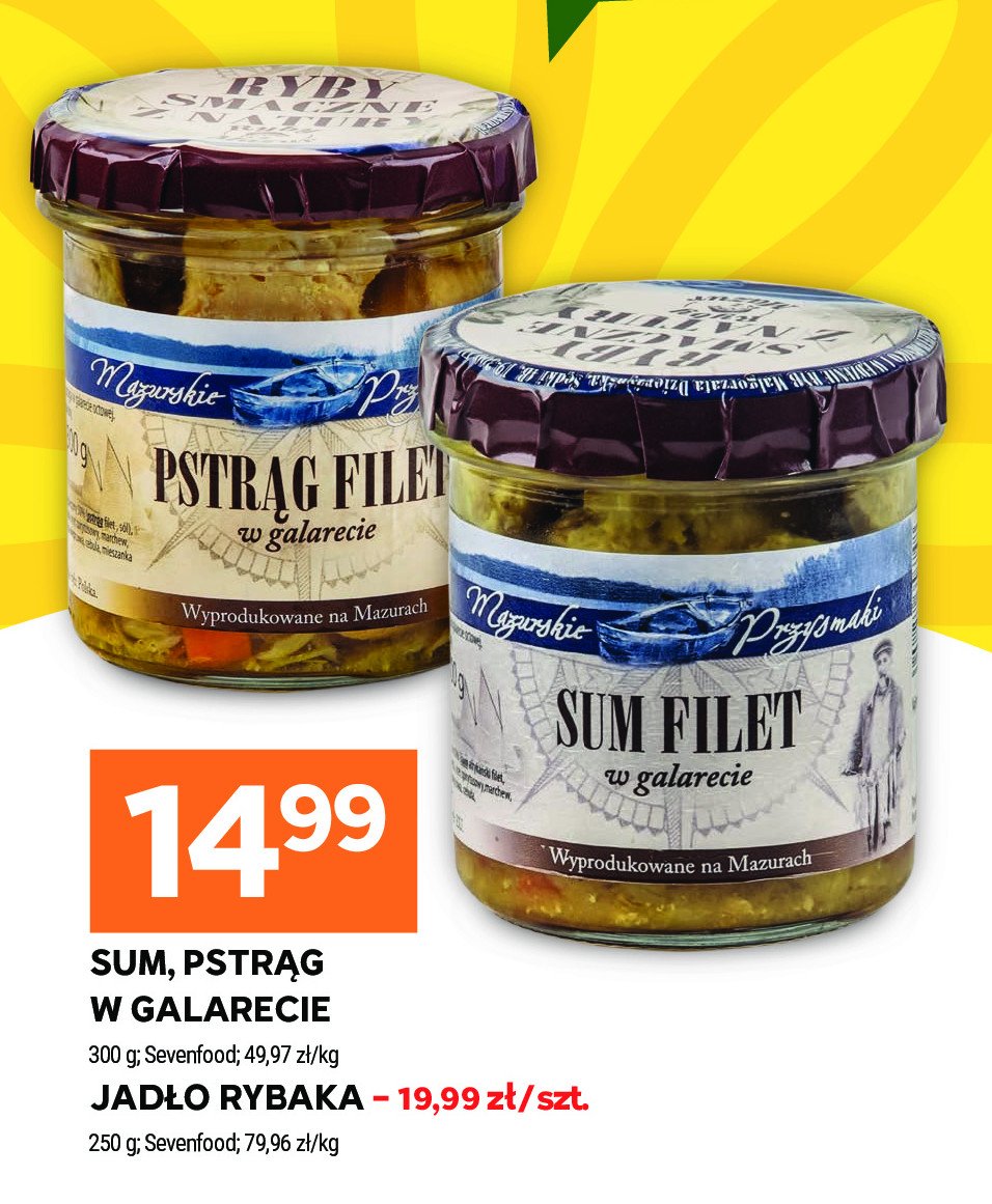 Pstr膮g filet w galarecie Mazurskie przysmaki promocja