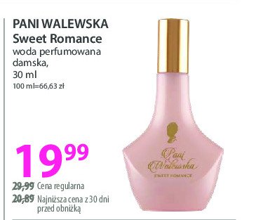 Perfumy Pani walewska sweet romance promocja w Hebe