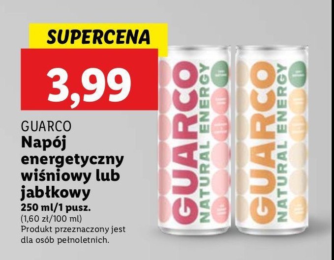 Napój guarco wiśniowy Foods by ann promocja