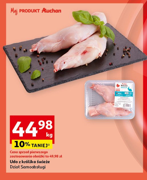 Udo z królika Auchan promocja