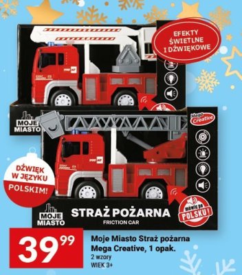 Moje Miasto Straż pożarna Mega Creative promocja w Twój Market