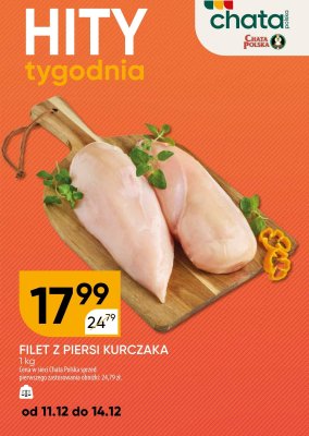 Filet z piersi kurczaka Morliny promocja w Chata Polska