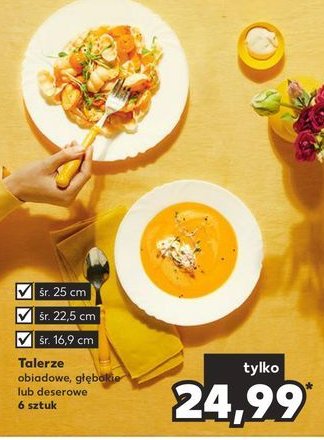 Talerz p艂ytki 25 cm promocja