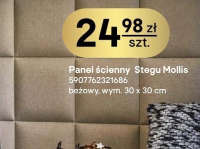 Panel ścienny Stegu Mollis promocja w Castorama