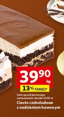 Ciasto czekoladowe promocja w Auchan