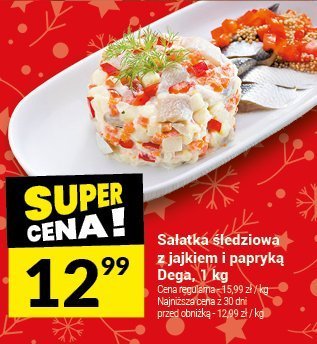 Sałatka śledziowa z jajkiem i papryką promocja w Twój Market