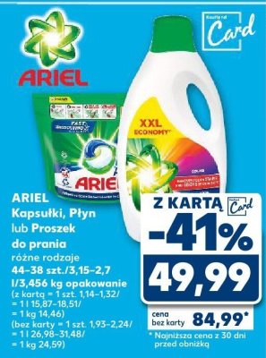 Płyn do prania promocja w Kaufland