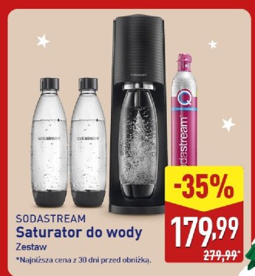 Saturator do wody SODASTREAM zestaw promocja w Aldi