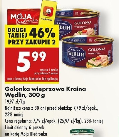 Golonka wieprzowa Kraina w臋dlin promocja