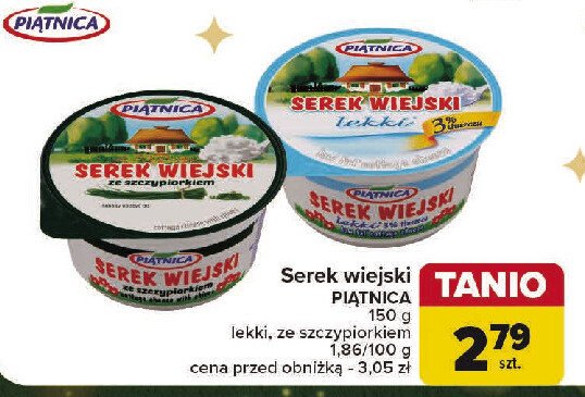 Serek wiejski lekki Piątnica promocja