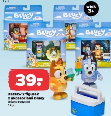 Zestaw 2 figurek z akcesoriami (różne rodzaje) Bluey promocja w Netto