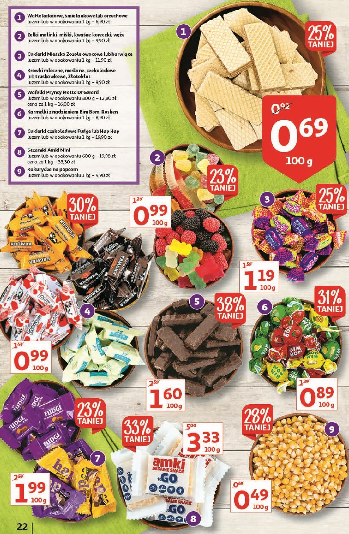 Sezamki naturalne Unitop optima amki promocja