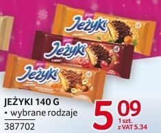 Wafle Jeżyki 140 g promocja w Selgros