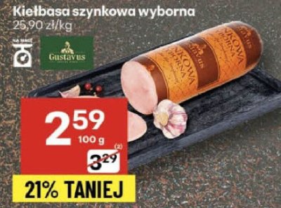 Kiełbasa promocja w Delikatesy Centrum