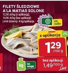 Filety śledziowe Ala Matias Solone promocja w Stokrotka