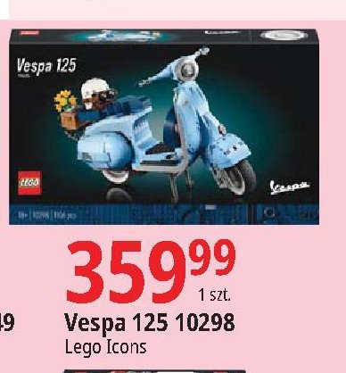 Klocki 10298 Lego creator expert vespa promocja