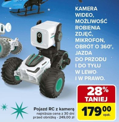 Pojazd RC z kamerą promocja w Carrefour