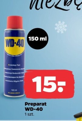 Preparat WD-40 promocja w Netto